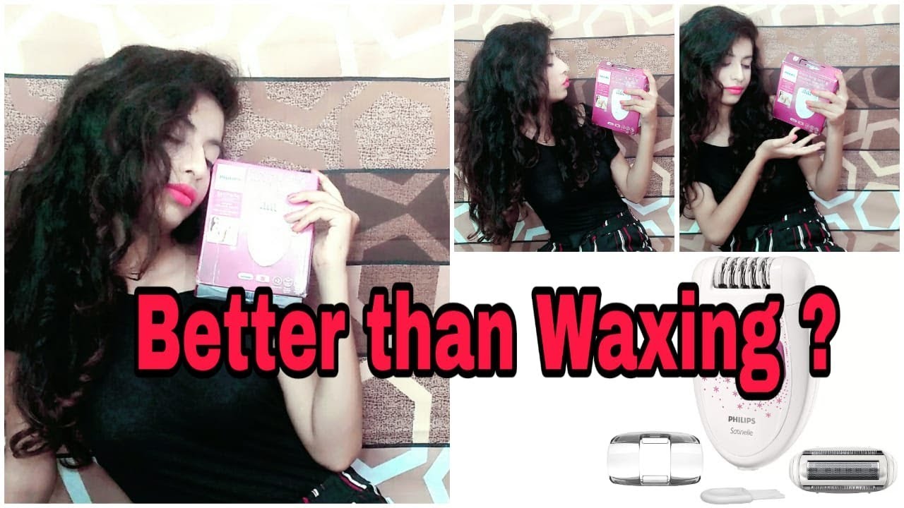 Philips satinelle epilator review & how to use it || How to remove hair at home || By keebisha