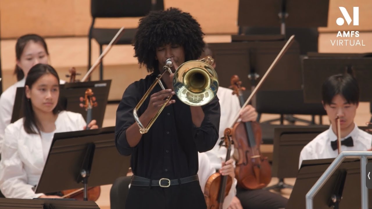 Larsson Concertino for Trombone and String Orchestra - Jacob Ogbu