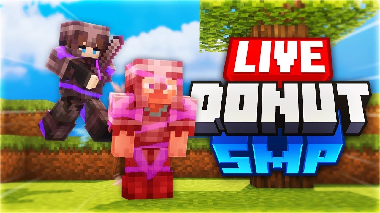 🔴DonutSMP -Grinding and -rating -bases🔴 GAMBLE 100k per base