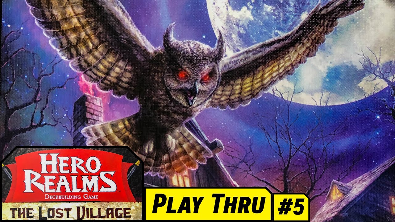 HERO REALMS Encounter #5 THE LOST VILLAGE Campaign Solo Play
