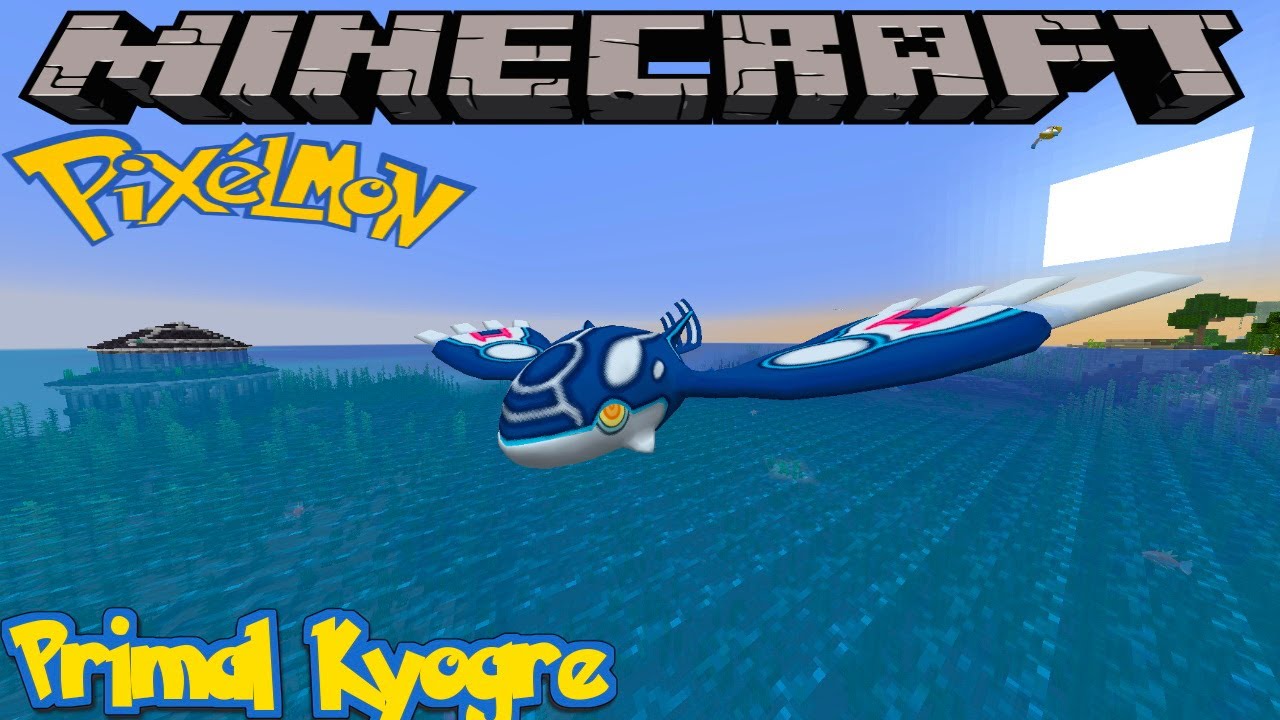 HOW TO FIND PRIMAL KYOGRE IN PIXELMON REFORGED - MINECRAFT GUIDE - VERSION 9.0.7