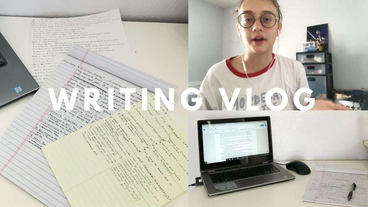 Plotting + Outlining Write With Me // Writing Vlog #1