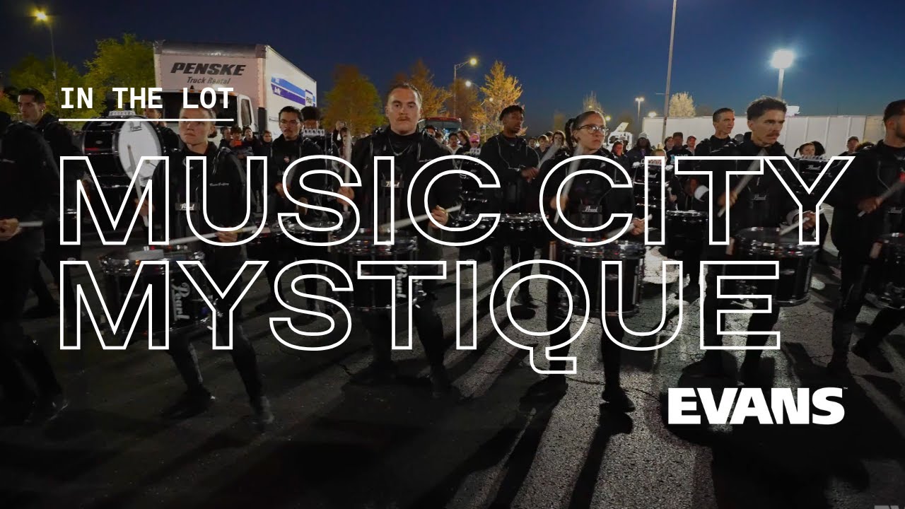 2025 Music City Mystique In The Lot | WGI Finals Weekend | EVANS Drumheads