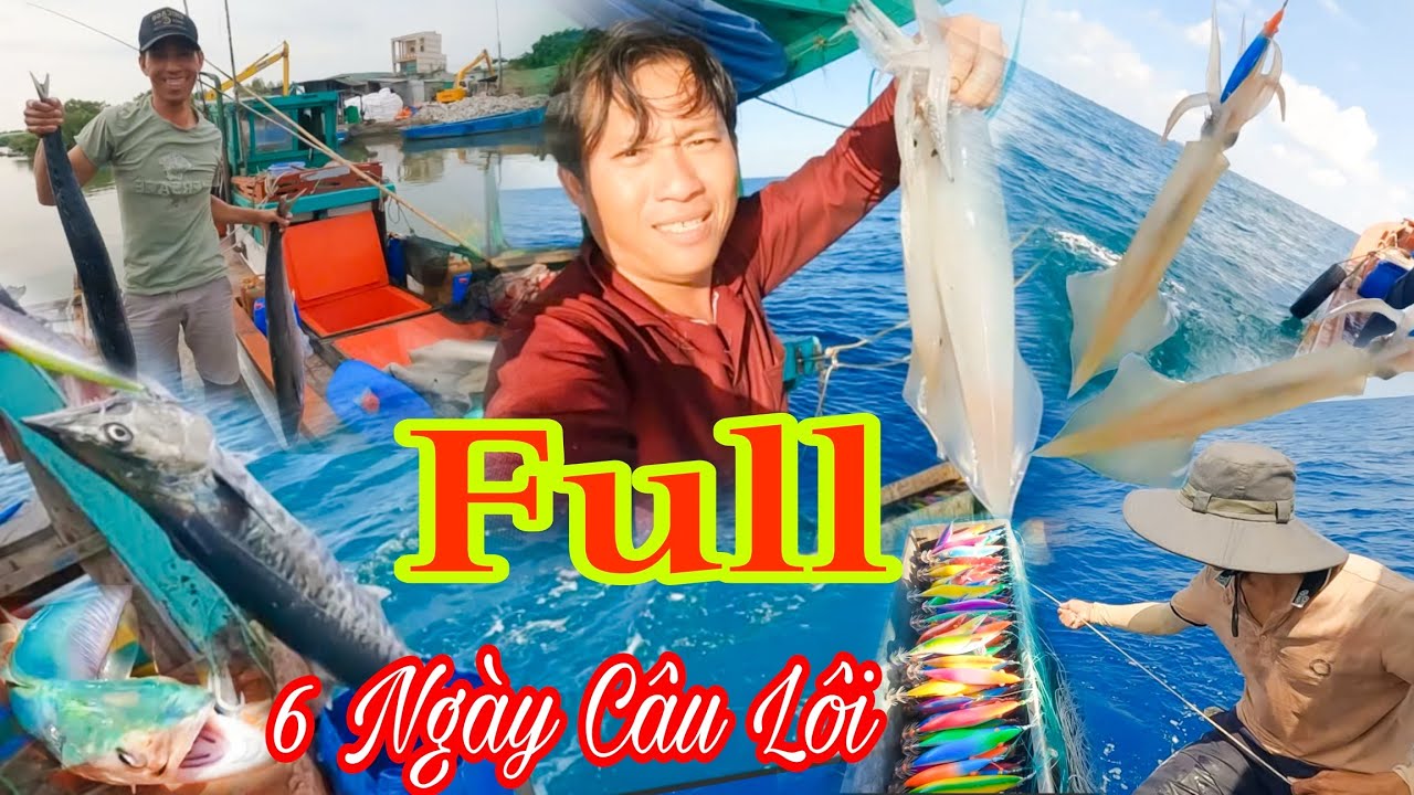 FULL_Hấp Dẫn Những Màn Khấu Cá Đầy Kịch Tính_6 Ngày Đêm Tìm Lôi Cá Mực