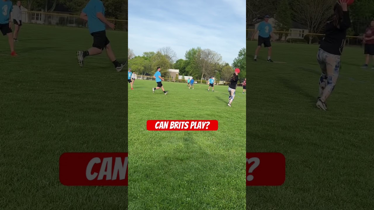 Can Brits Play #kickball #youtubeshorts #uk #soccer #britsh