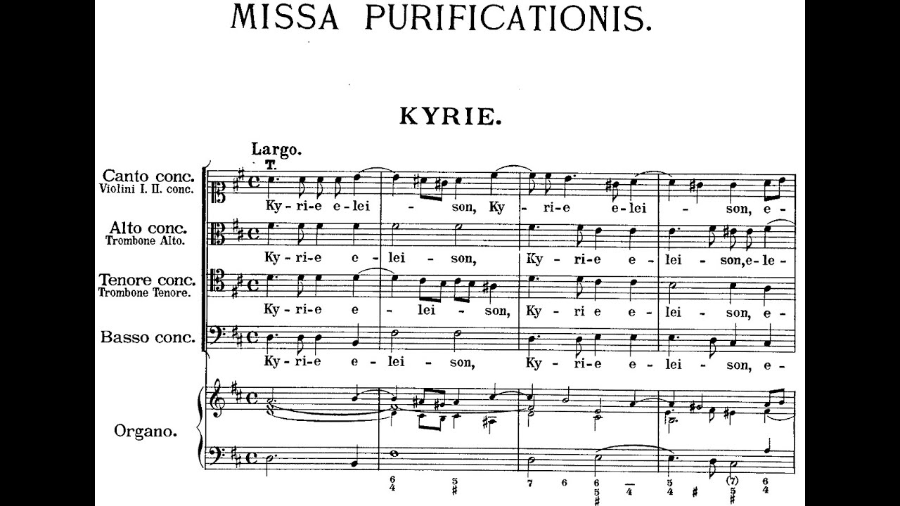 Johann Joseph Fux - Missa Purificationis, K.28. {w/ score.}