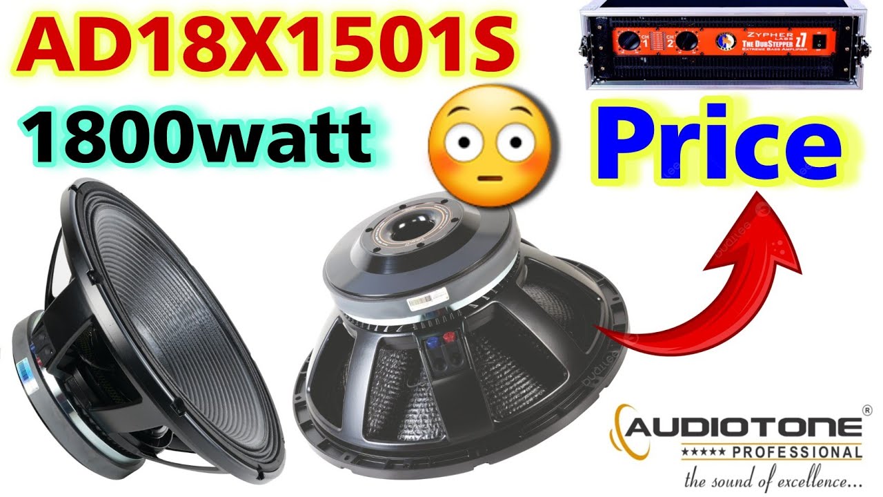 Audiotone AD18X1501S Review And Price Details | 18