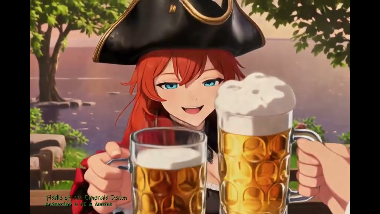 🍺 Fantasy Tavern Vibes | Anime Girls, Irish Music & Anime Fantasy Lookbook✨