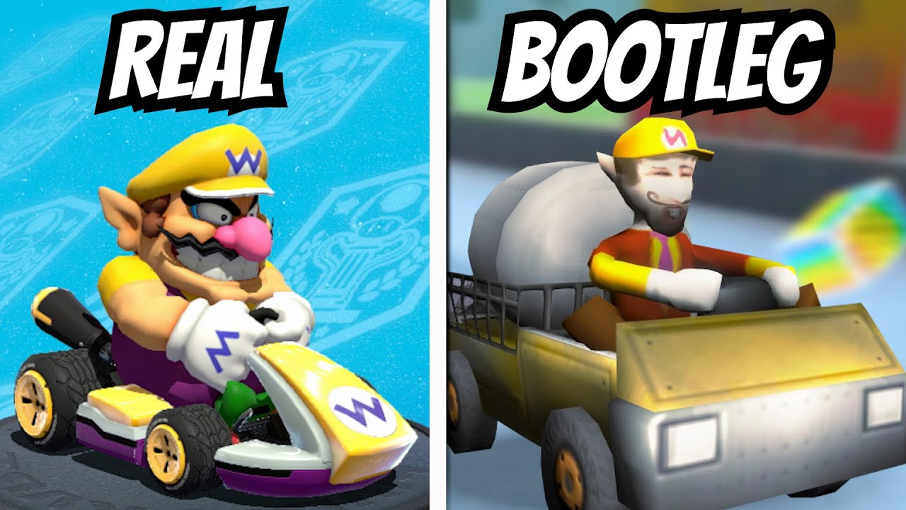 This Mario Kart 8 Deluxe BOOTLEG is Insane...