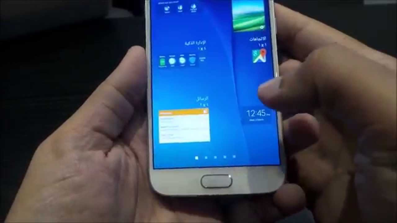 بالعربي مميزات وحركات جالكسي اس السادس Galaxy S6