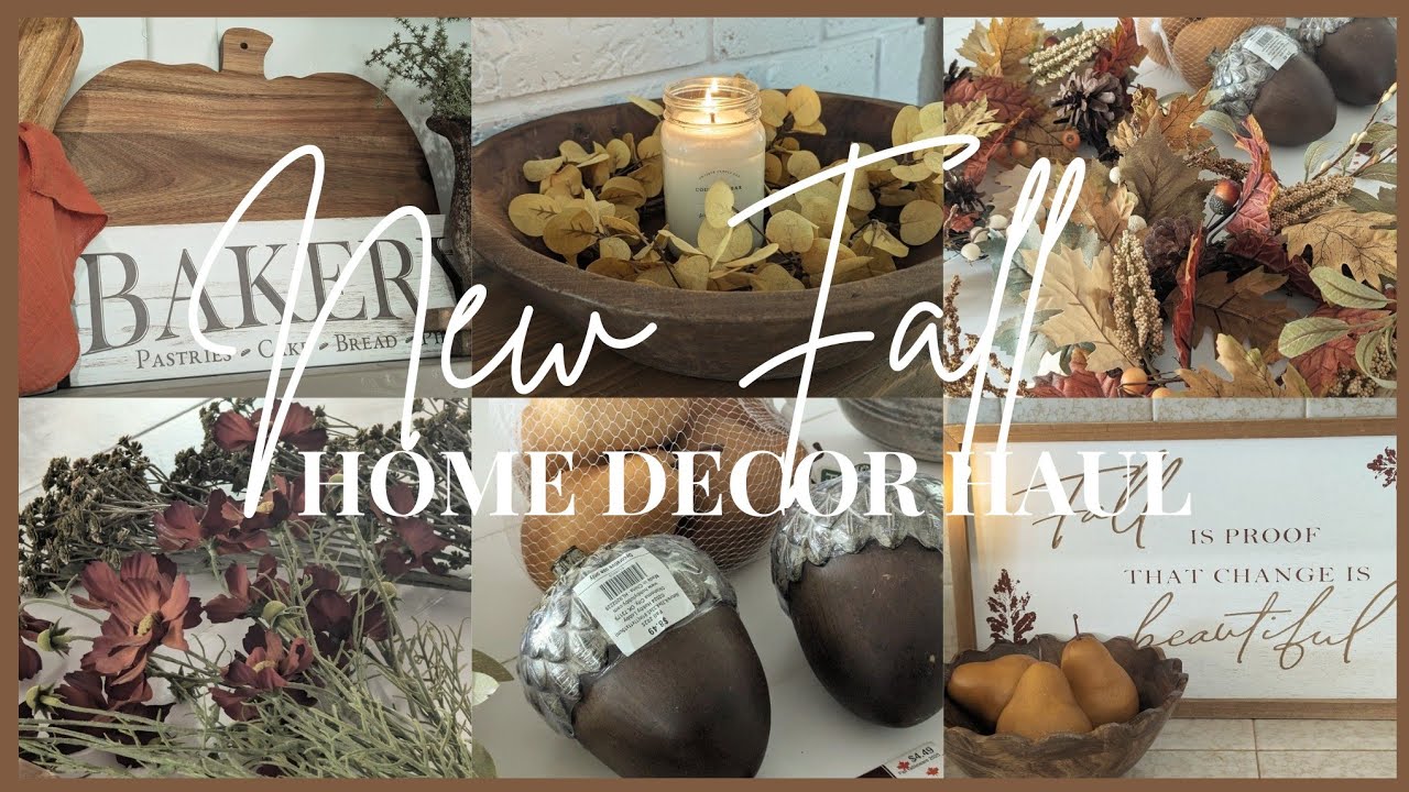 *NEW* 2025 FALL HOME DECOR HAUL│FALL DECOR DECORATING IDEAS & INSPIRATION│ GETTING READY FOR FALL! 