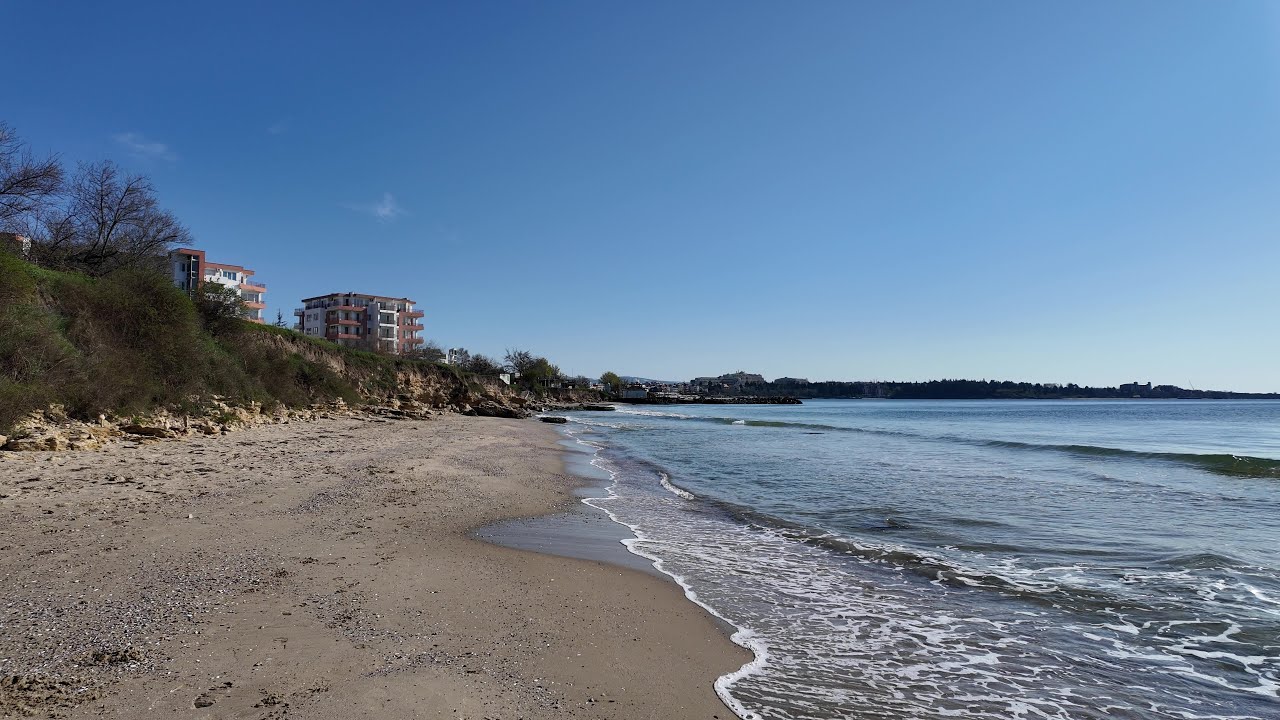 Утренняя прогулка по берегу Чёрного моря с.Равда, Болгария /Ravda, Bulgaria