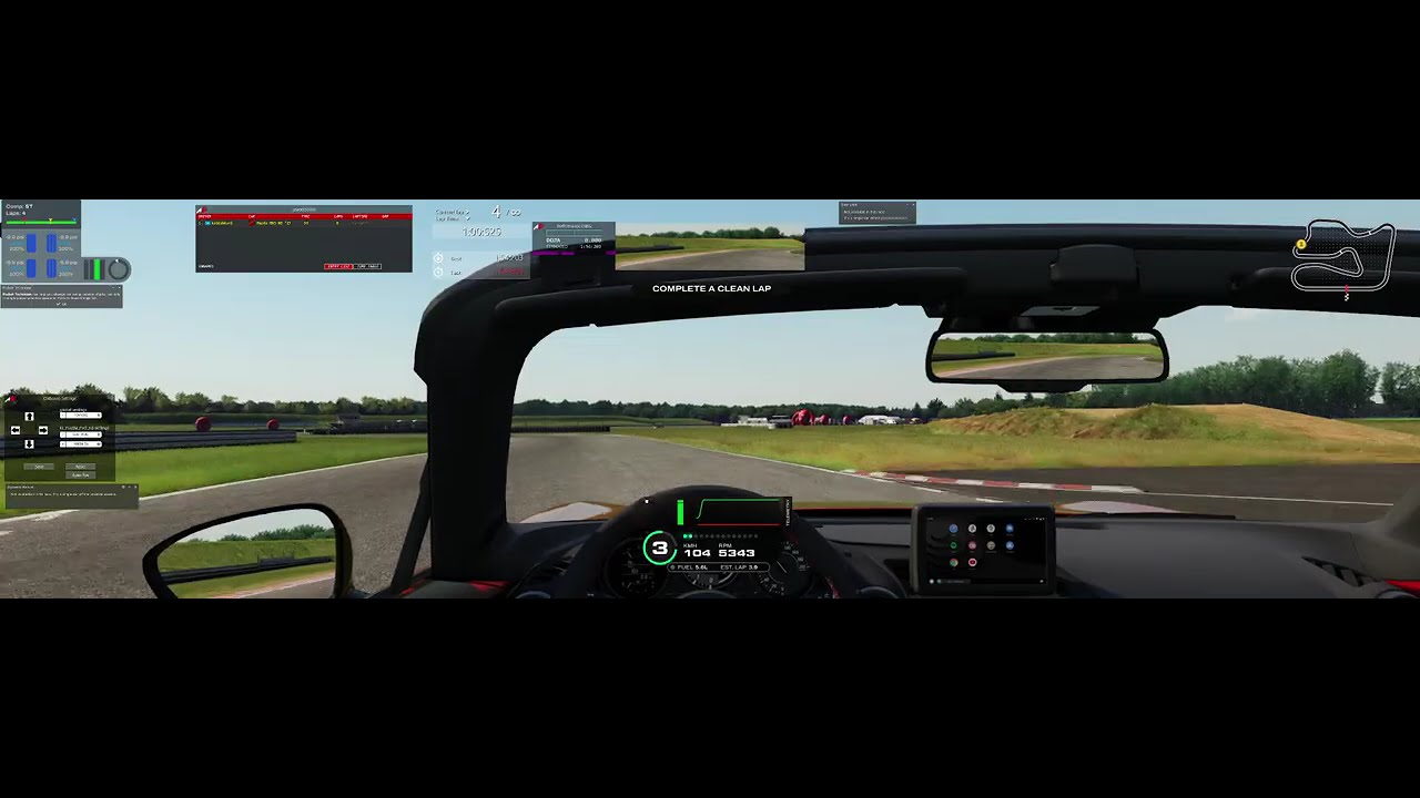 Miata ND Poznan 1:54.17 Virtual Kolo Mlodych Automobilklub Polski