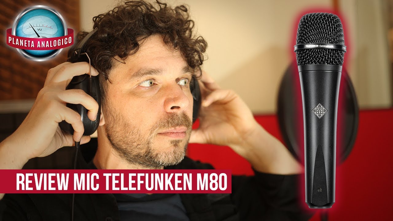Test / Review del micrófono dinámico Telefunken M80 - Planeta Analogico