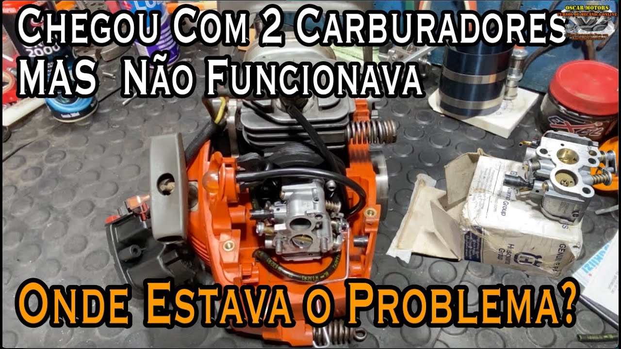 Husqvarna 236 Do Seu Senirval Ficou Pronta e Ficou Boa Boa