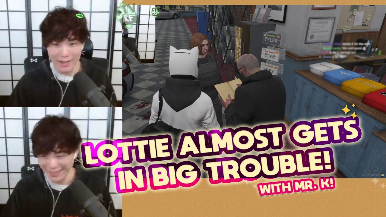 How's my babyboy doin? Lottie is SO UPSET and almost gets in BIG TROUBLE with Mr K by DOING THIS!