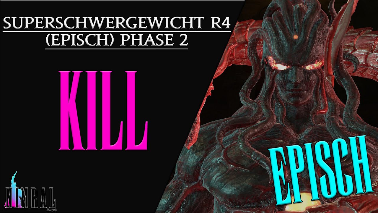 ⚔️ Superschwergewicht R4 (episch) Phase 2🏹 Tank-POV // Savage - Kill Video FFXIV
