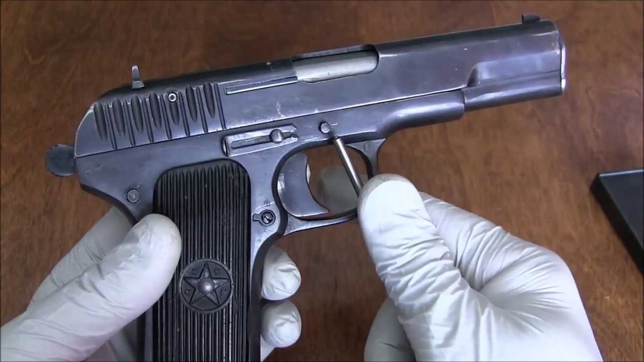 Tokarev TT33 - Disassembly (detail strip)