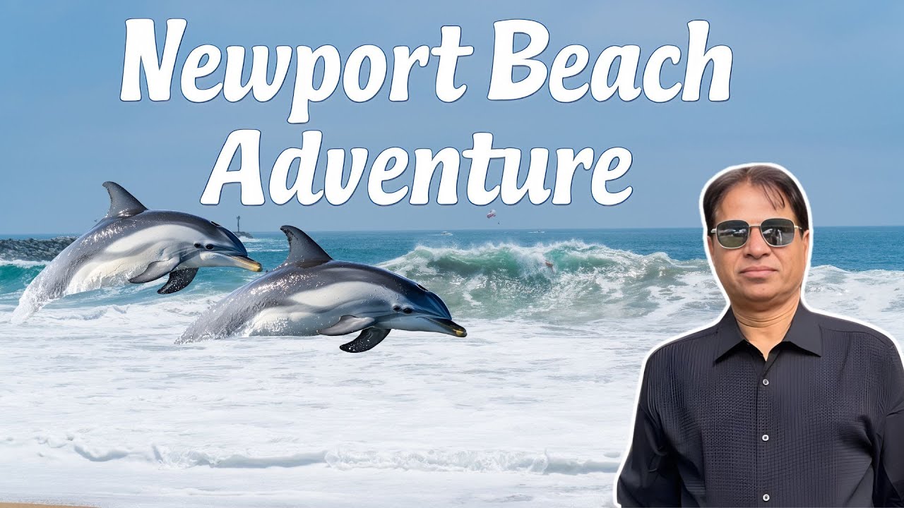 Newport Beach Adventure | Super Maqsood With Siraj-ul-Haque & Friends | Dolphins, Music & Fun Day