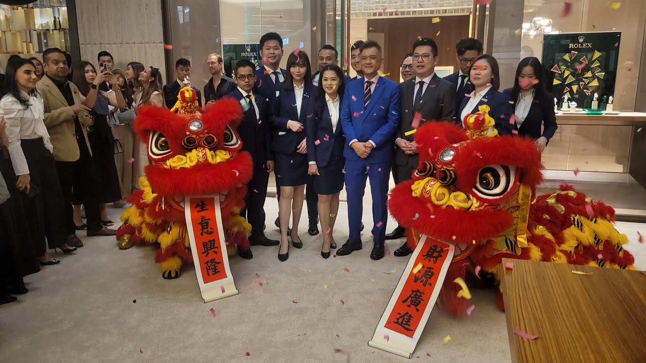 11 June 2024 - Jun Wai Lion Dance @Grand Opening Rolex Pavilion KL