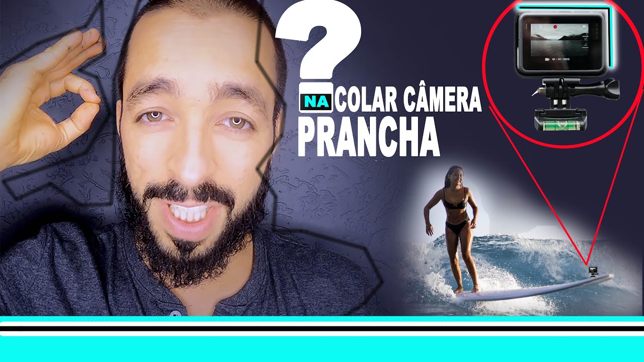 ✅ Como Colar GoPro e Suporte na Prancha de Surf e SUP Standup