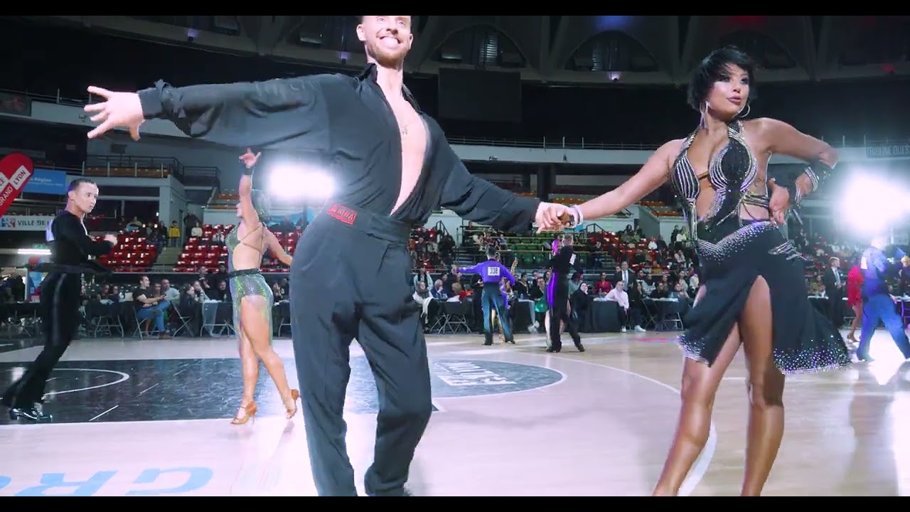 [AIN] Roman Kiparin - Olga Kiparina | RUMBA | WDSF Adult Latin | Lyon French Open 2025