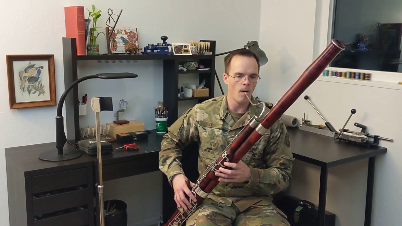Bassoon Reed Wire Adjustment Tutorial