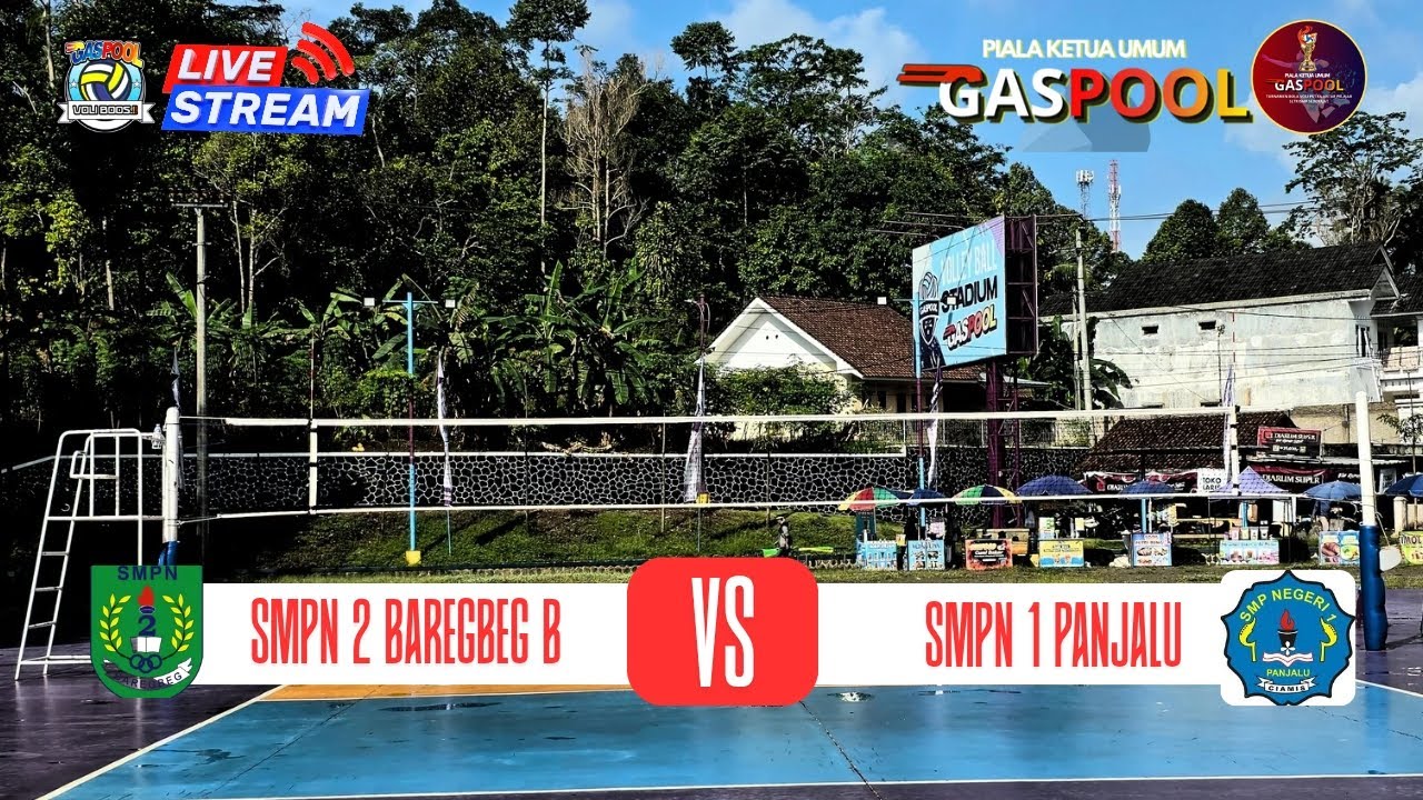 PIALA KETUM GASPOOL | SMPN2 BAREGBEG VS SMPN 1 PANJALU | LIVE STADIUM  ACADEMY GASPOOL