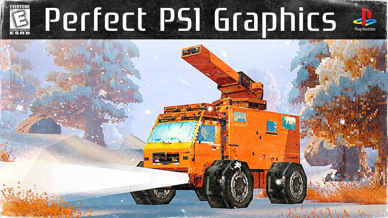 Как создать 100% точную графику PS1 в современном программном обеспечении