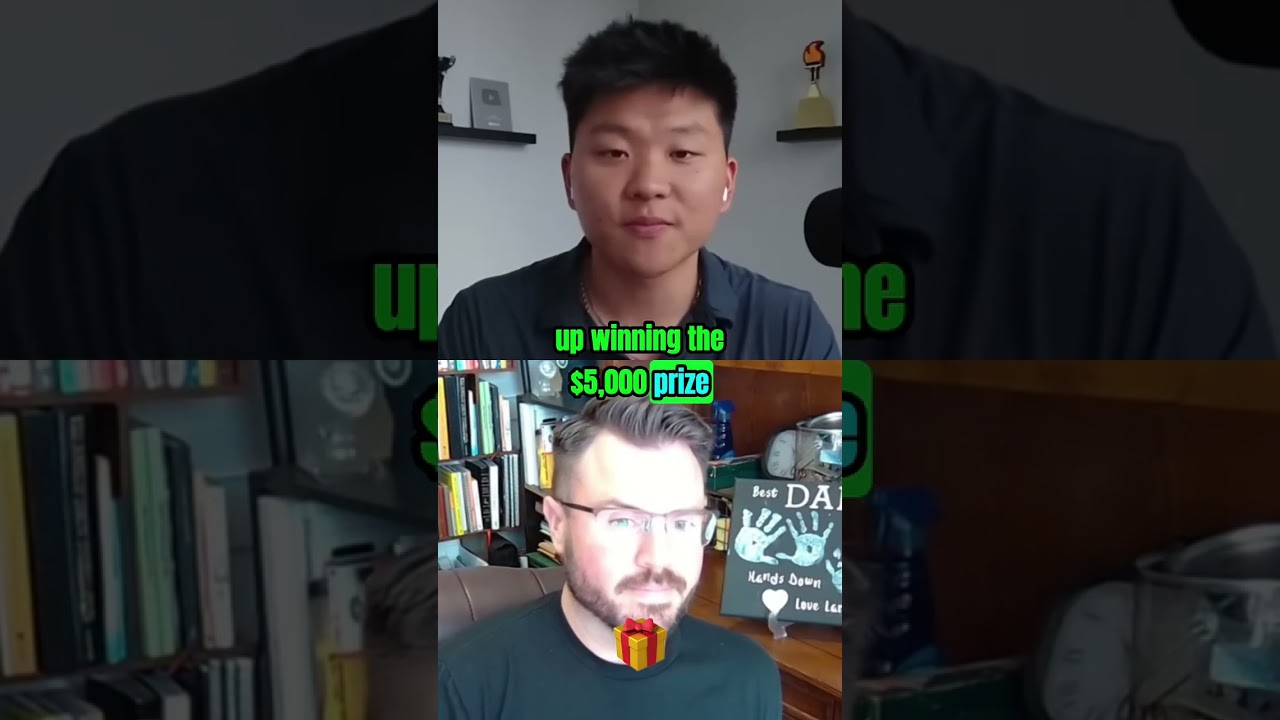 Hackathon Winner: Non-Coder Wins $5,000 with AI Automation! #shorts