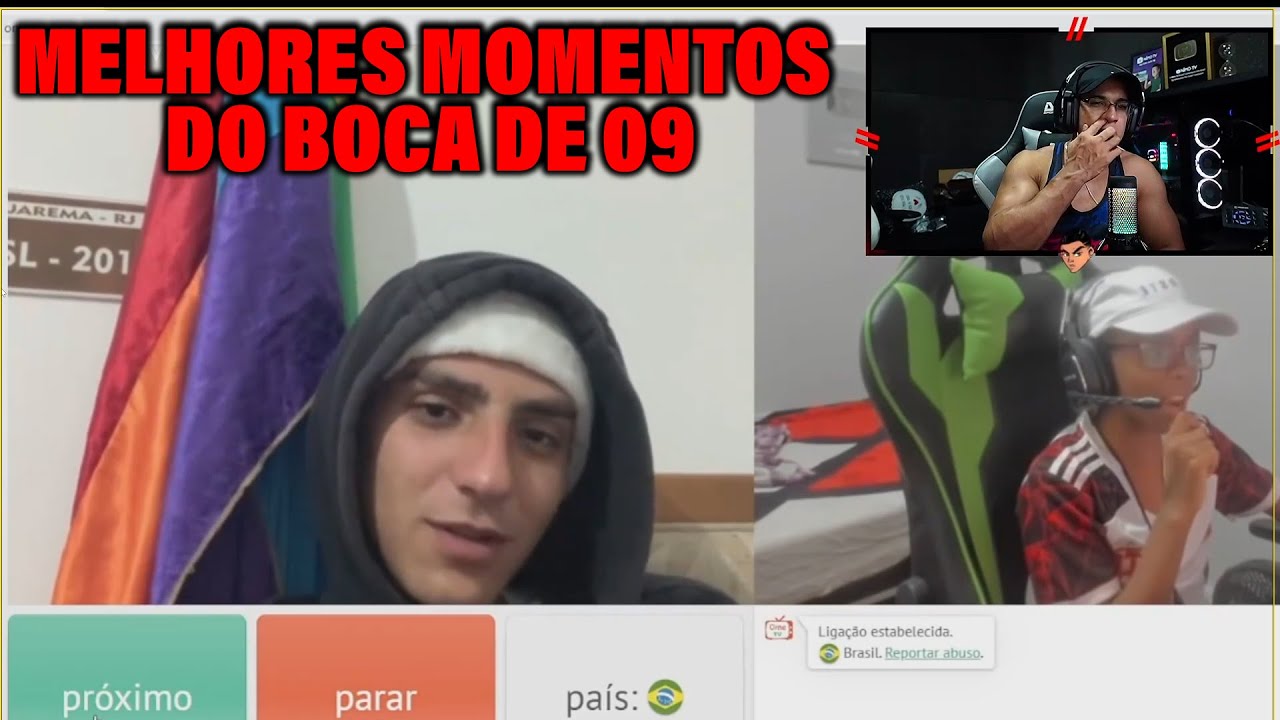 HUDSON AMORIM REAGINDO MELHORES MOMENTOS DO BOCA DE 09 ZOANDO GERAL NO OMETV 😂