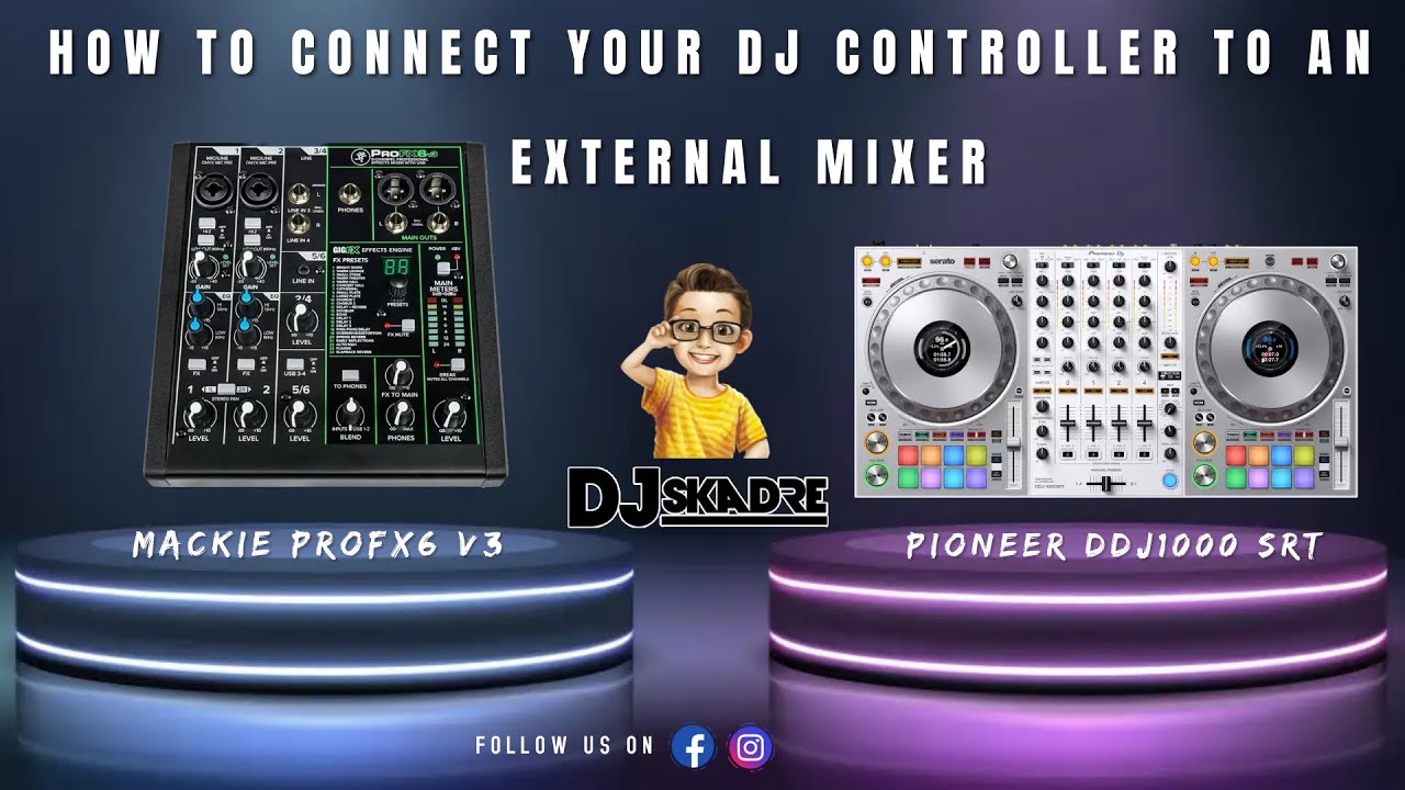 How To Use A Mixer In Your Dj Setup - Mackie ProFx6 V3