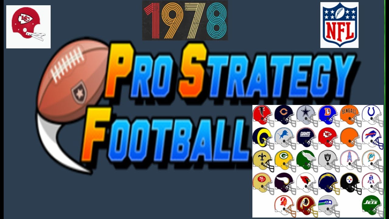 Pro Strategy Football 2024 - 1978 Houston Oilers vs Kansas City Chiefs WK2