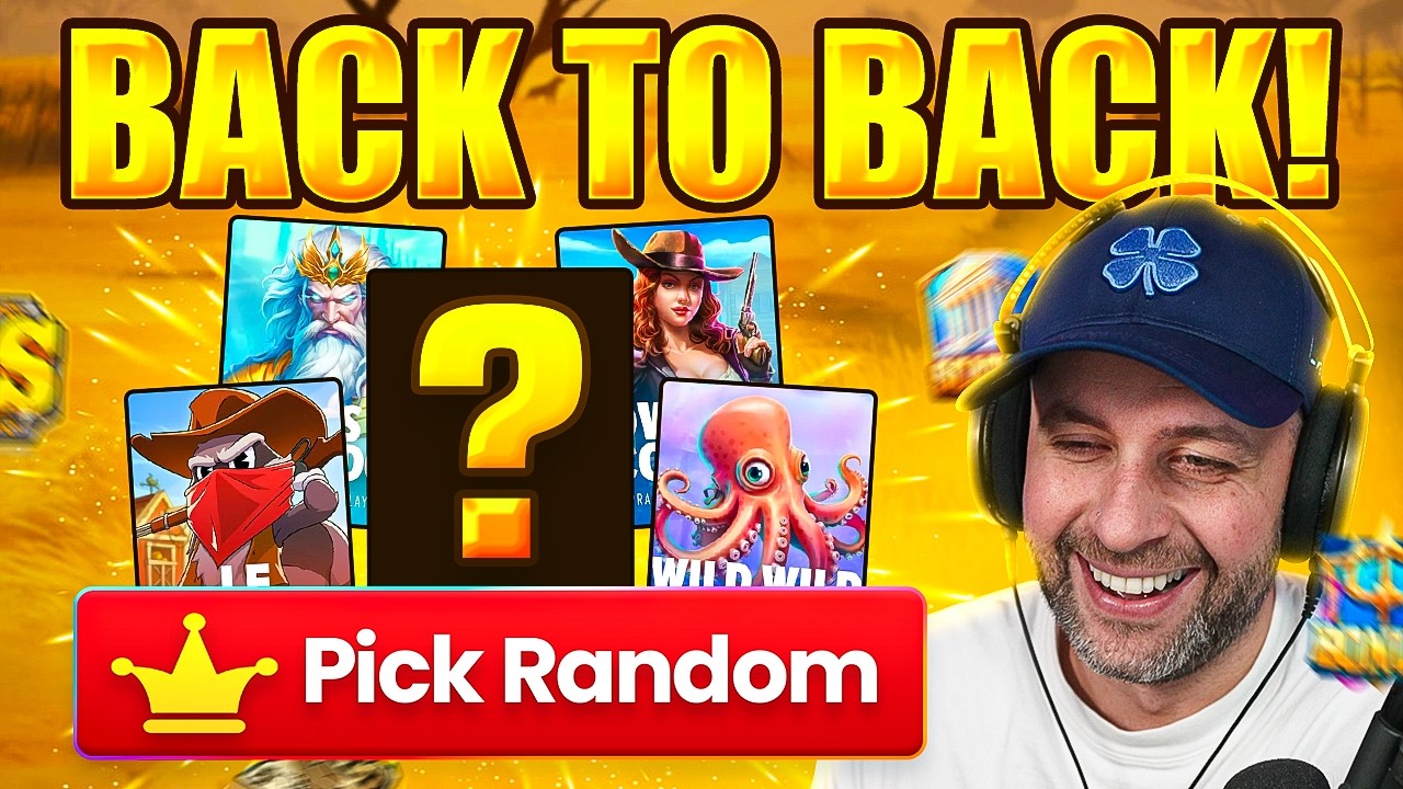 WE HAD a BACK TO BACK INSANE PICK RANDOM DECIDES my BONUS BUYS!!