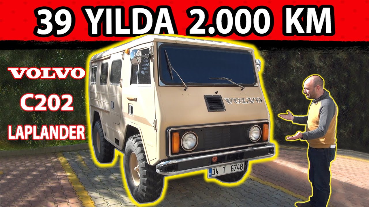 Volvo C202 Laplander (1982) / Unimog gibi Volvo 4x4 / Sadece 2.023 KM'de / Dededen Toruna