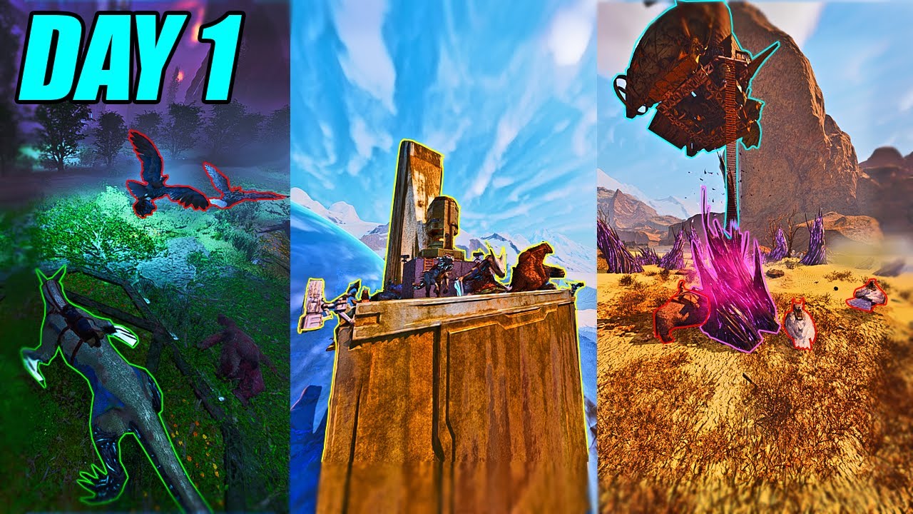 TAKING OVER EXTINCTION | Claiming Our BROKEN Rathole And Getting Tek! | Ark Official Small Tribes