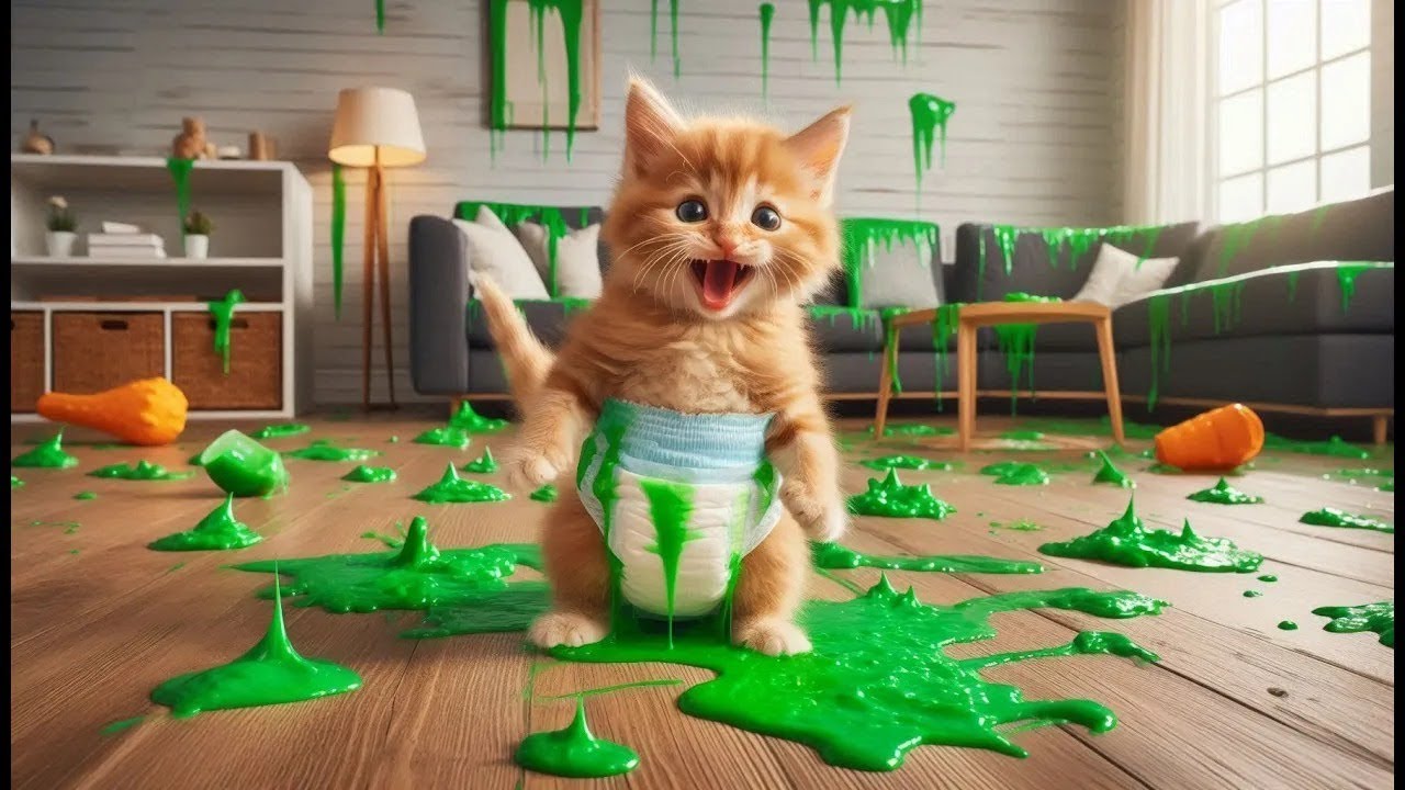 🌟🐱 Dad Cat & Kitten: EPIC Adventures! 🚀🍕👾💪 | Laughs & Thrills! 😂🔥#cat #cattales #catfunny #animation