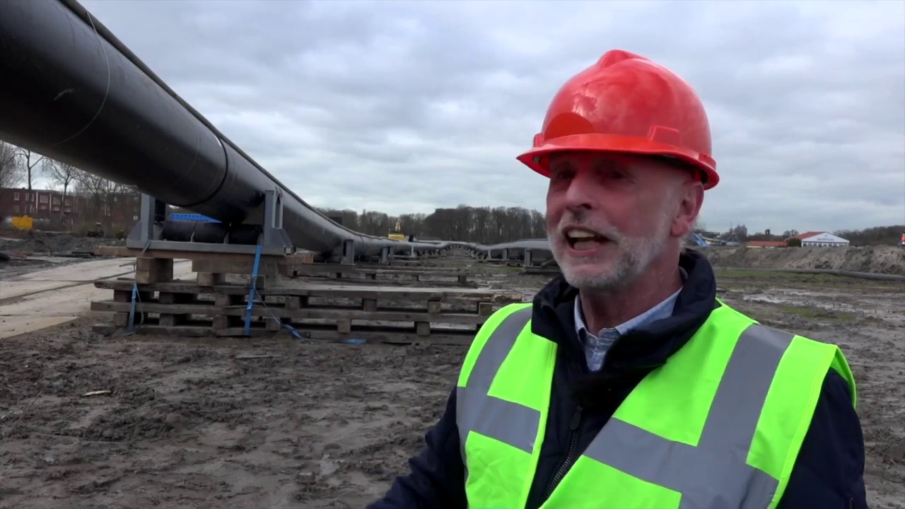 Nieuwe persleidingen onder snelweg A4