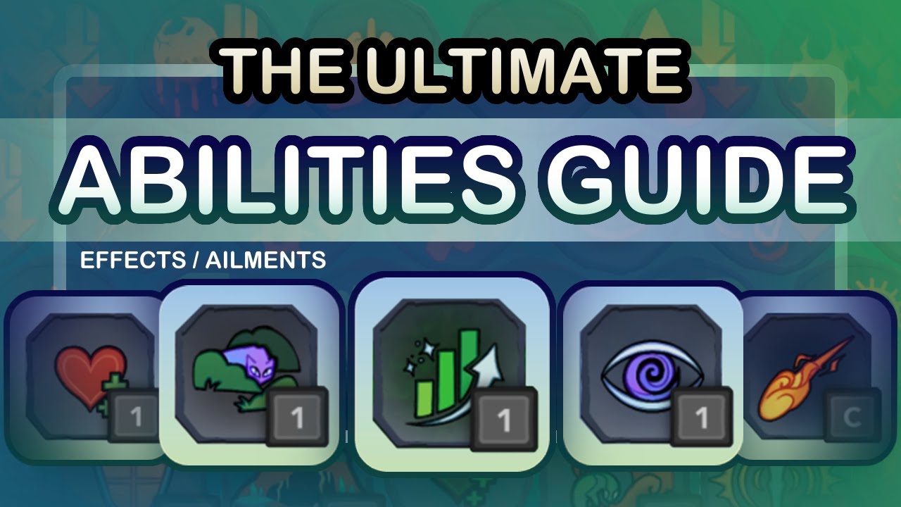 What are Abilities Effects and Ailments in Creatures of Sonaria...?