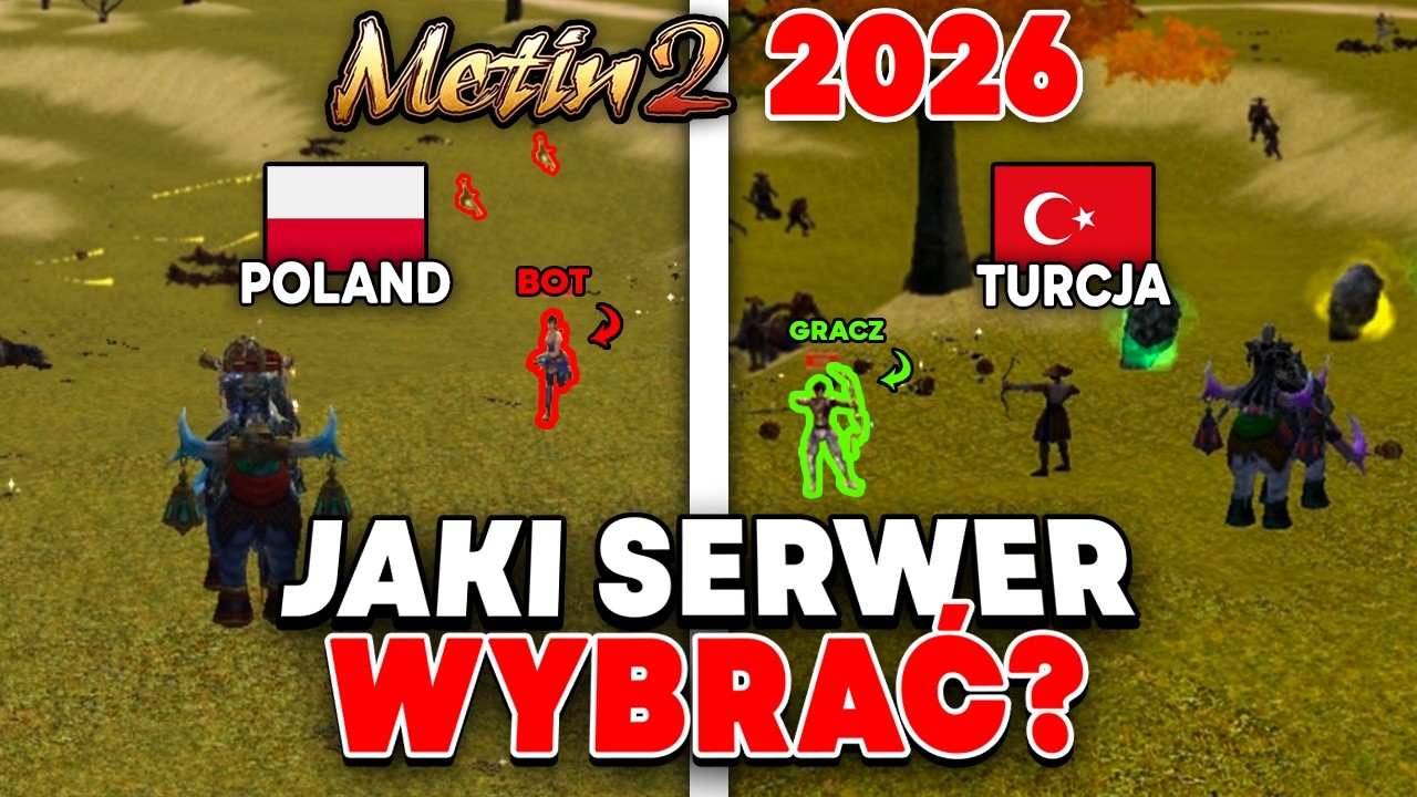 Metin2 - 2026 - Jaki Serwer Wybrać? - Mega PROBLEM z BOTAMI