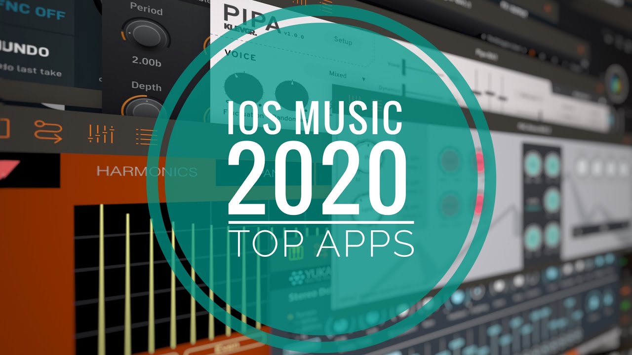 (My!) Top 20 iOS / iPad Apps (Synths, FX, Drums & Midi) for Music Making & Production 2020
