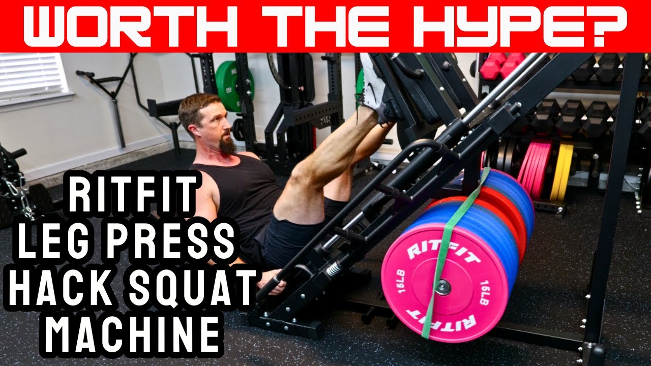 Обзор комбо RitFit Leg Press и Hack Squat