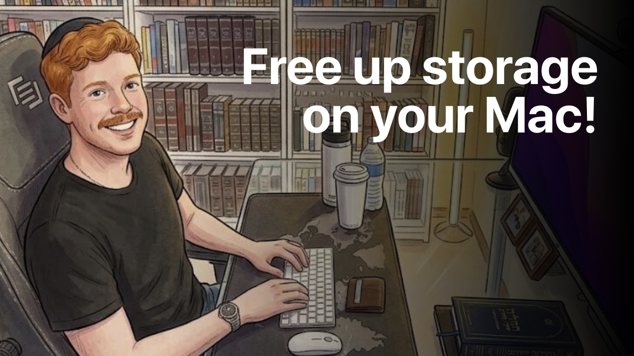 Free Up Storage Space on Apple Mac Computer