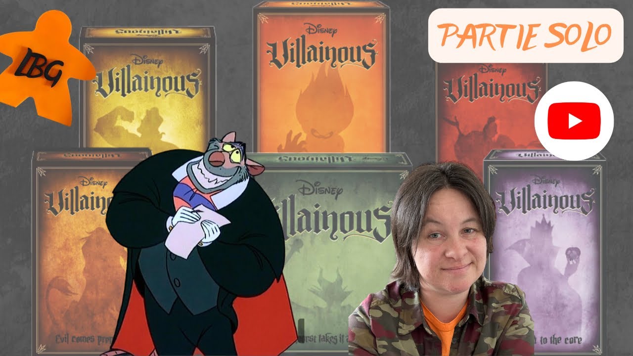 Disney Villainous - Ratigan (en solo - tournoi)