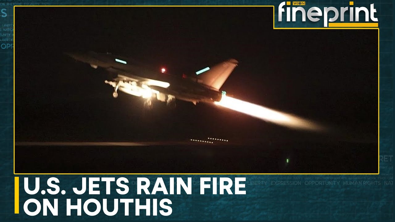 US-Houthi War: US' USS Carl Vinson Leads Relentless Assault On Yemen's Houthis | WION Fineprint