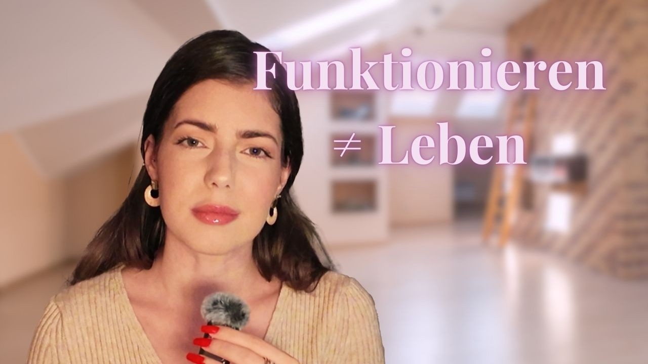 Du funktionierst perfekt und zahlst dafür mit deinem Leben