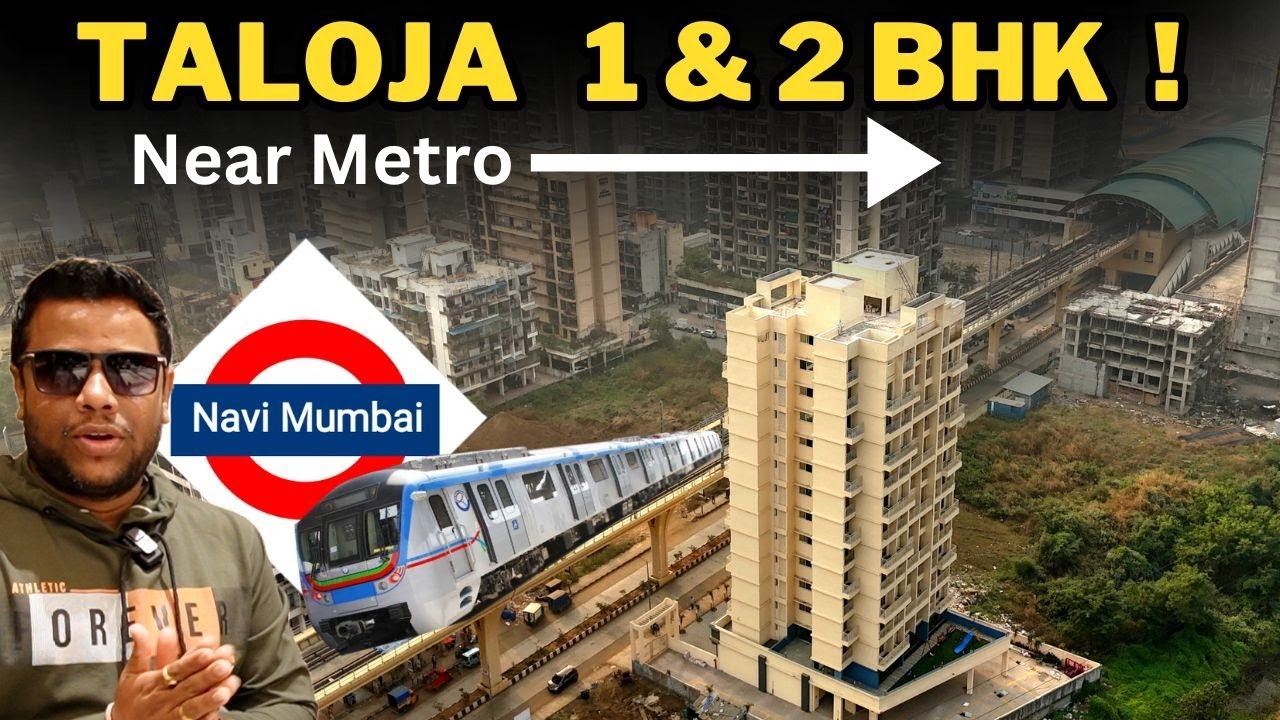 तळोजा मेट्रो के पास 1 BHK और 2 BHK | Near to completion tower