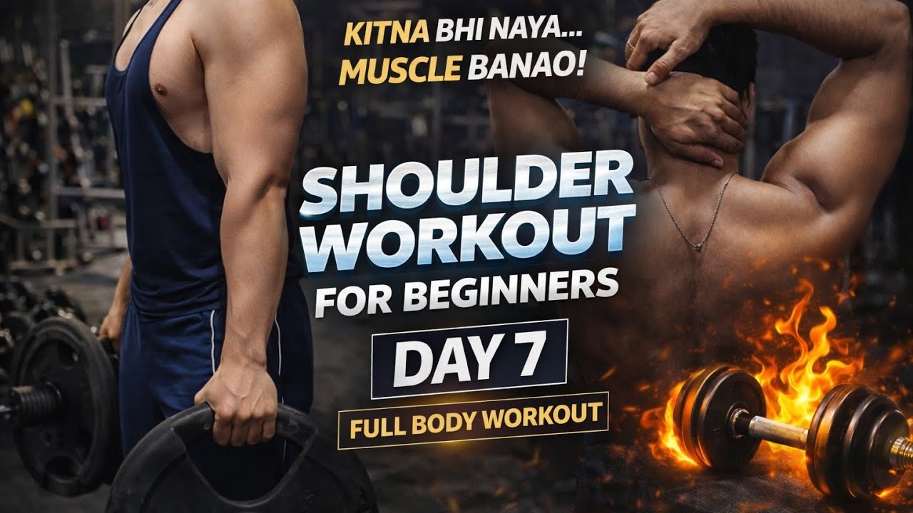 Beginner Muscle Gain Series – Day 7 💪
