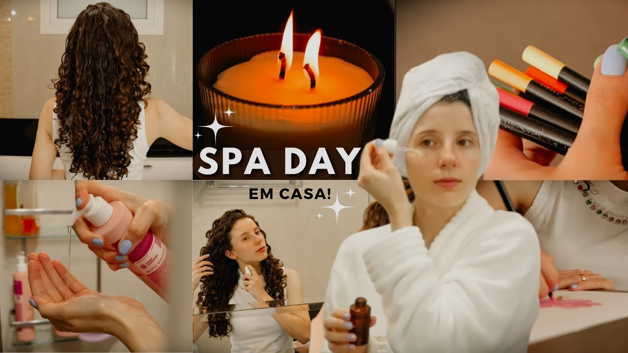 SPA DAY EM CASA ✨ Cuidados com o cabelo, finalização & a importância do autocuidado 🌹