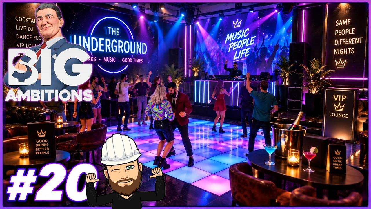 New Nightclub & Liquor Store! - Big Ambitions #20 Full Release